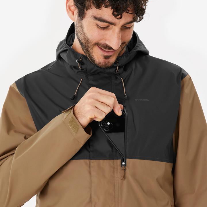 Actual product image Quechua Wanderjacke Herren wasserdicht - NH500 (4XL)