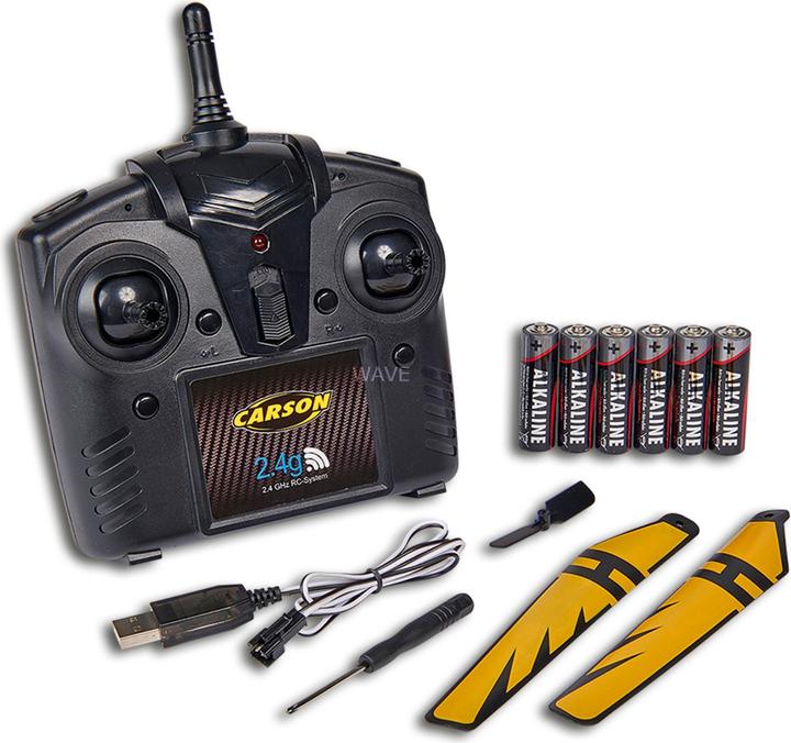 Immagine prodotto Carson Elicottero elettrico Easy Tyrann Hornet 350 RtF