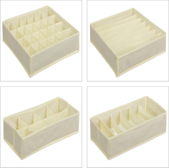 Produktbild Relaxdays Unterwäsche Organizer (32 x 32 x 9 cm, 9.20 l)