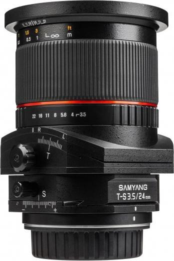 Image du produit Samyang 24mm f/3.5 ED AS UMC Tilt/Shift - Pentax K (Pentax K, Plein format)