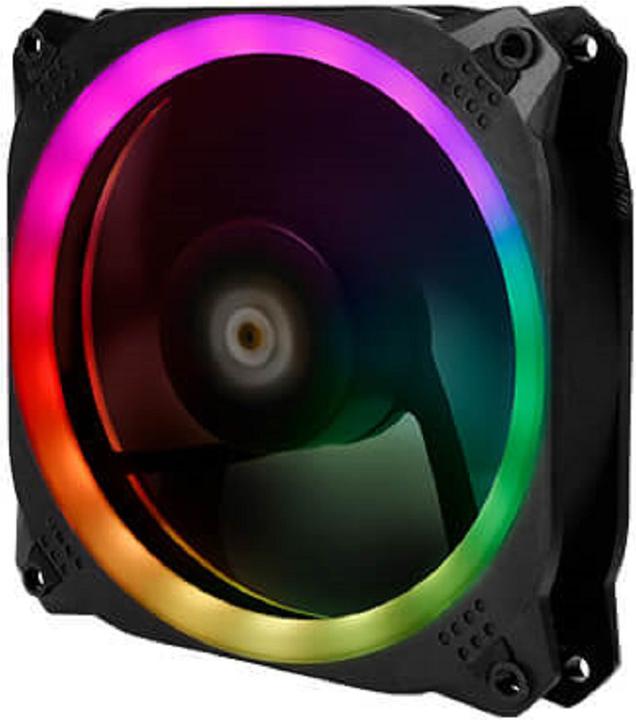 Image du produit Antec Ventilateur Prizm 120 ARGB, paquet de 3, comprenant un contrôleur et des bandes LED RGB (120 mm, 3 x)