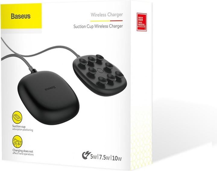 Image du produit Baseus Wireless Charger Suction Cup Chargeur à ventouse (10 W)