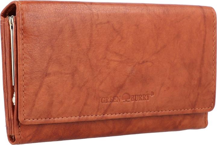 Produktbild Greenburry Basic Geldbörse RFID Leder 17 cm