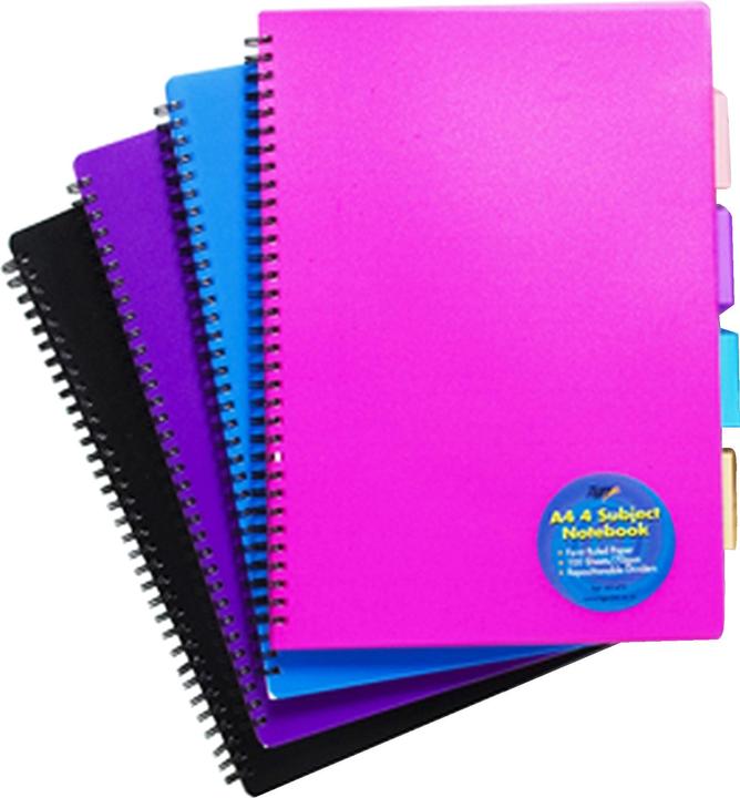 Actual product image Tiger Stationery Ring bound notebooks (A6, Lined)