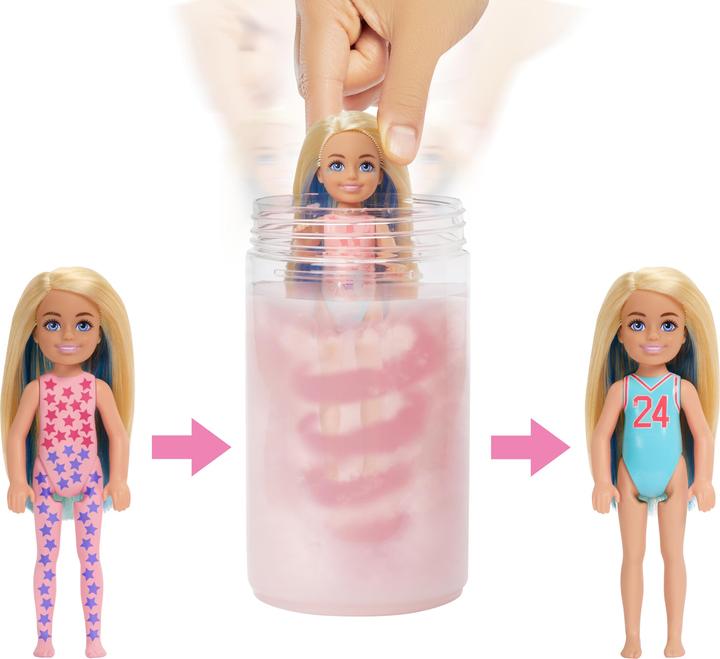 Produktbild Barbie Color Reveal Chelsea Sporty Series