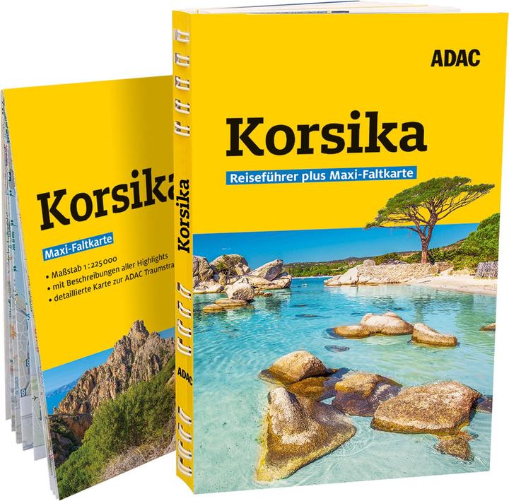 Actual product image Adac Travel guide plus Corsica