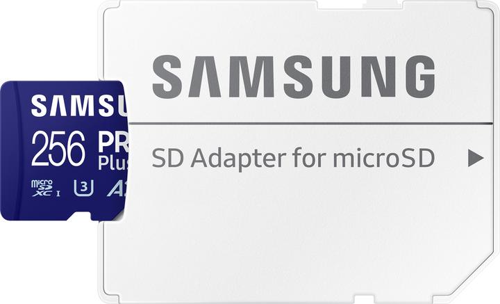 Produktbild Samsung PRO Plus (256 GB, microSDXC, U3, UHS-I)