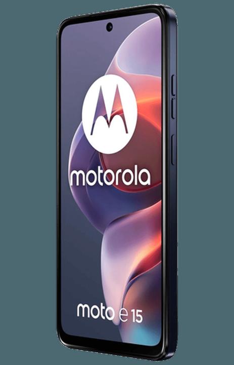Produktbild Motorola moto e15 (64 GB, Blue, 6.67", Dual SIM, 32 Mpx, 4G)