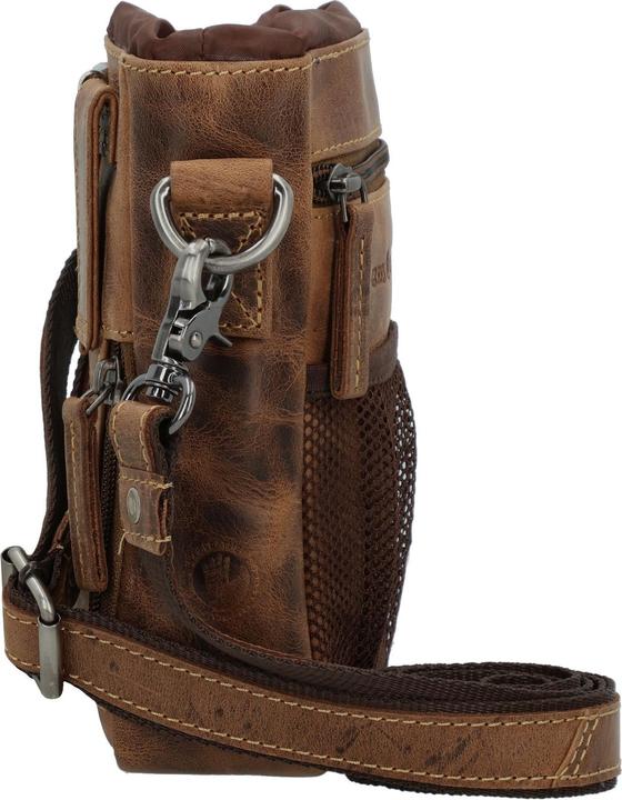 Actual product image Greenburry Vintage Mini Bag Umhängetasche Leder 13 cm