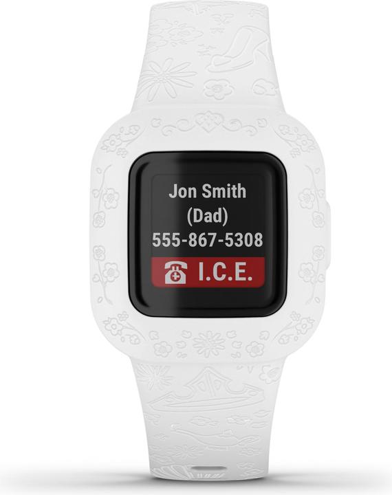 Actual product image Garmin Vivofit jr. 3 Disney Princess (20 mm)