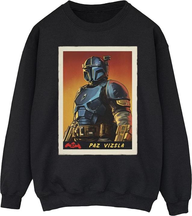 Produktbild Star Wars The Mandalorian Paz Vizla Card Sweatshirt (XXL)