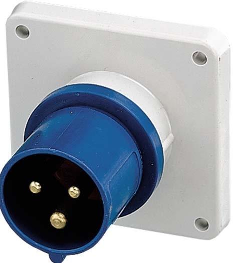 Produktbild Mennekes MEN 817 CEE-AnbaugerÃ¤testecker IP44 230V 32A 3p 6h