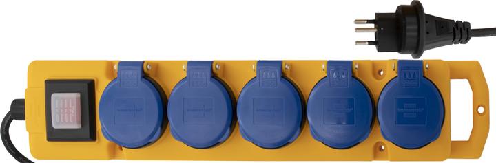 Image du produit Brennenstuhl Multiprise Super-Solid - IP55 (5 x, Type 13, 5 m)