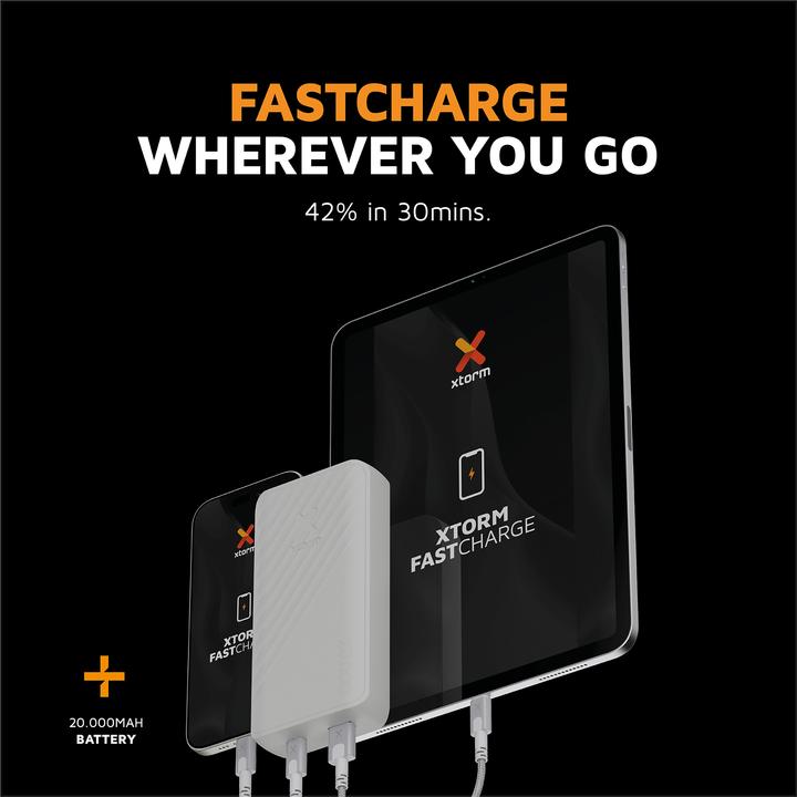 Image du produit Xtorm Série Go2 (20000 mAh, 15 W, 74 Wh)