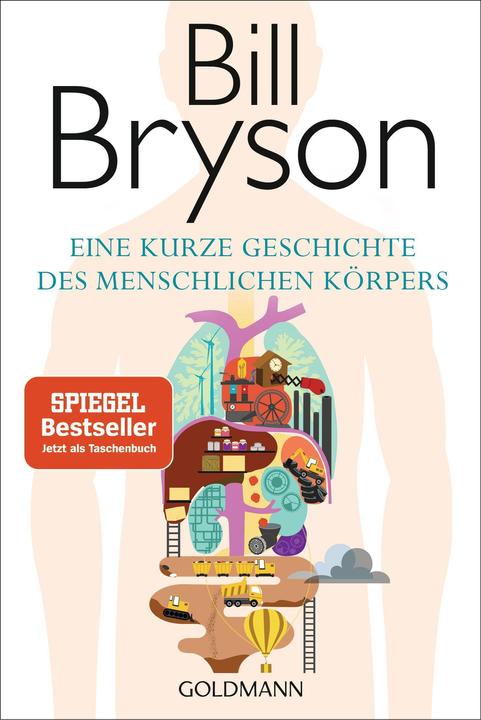 Produktbild Eine kurze Geschichte des menschlichen Körpers (Deutsch, Bill Bryson, 2022)