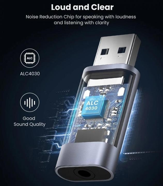 Immagine prodotto Ugreen USB 2.0 all'adattatore audio USB Sound Card Stick (USB)