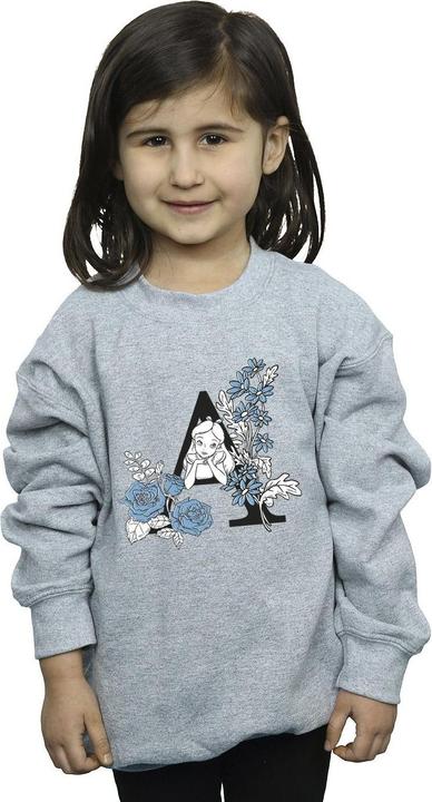 Image du produit Disney Sweatshirt fille Alice In Wonderland Lettre A (128)
