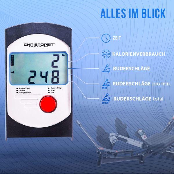 Actual product image Christopeit Rowing machine Accord
