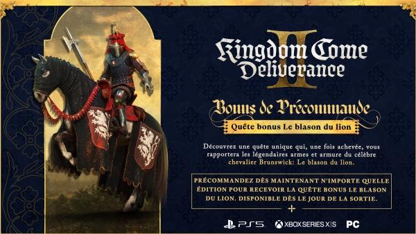 Image du produit Deep Silver Kingdom Come Deliverance II Édition Day One (Xbox Series X, FR)