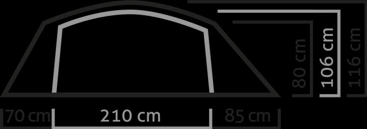 Actual product image Salewa Sierra Leone (Dome tent, 3.40 kg, 3 persons)