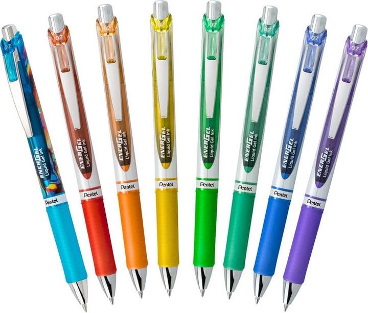Produktbild Pentel EnerGel (Mehrfarbig, 8 x)