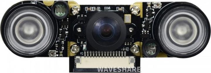 Image du produit WaveShare Caméra fisheye Raspberry Pi (H) avec vision nocturne infrarouge
