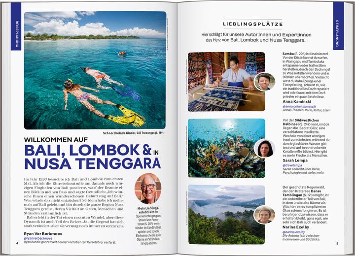 Image du produit Reiseführer Bali, Lombok & Nusa Tenggara (Allemand, Sofia Levin, Virginia Maxwell, Mark Johanson, MaSovaida Morgan, 2024)