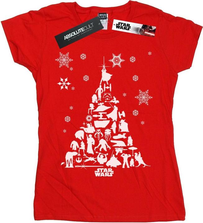 Star Wars Christmas Tree TShirt (XL)