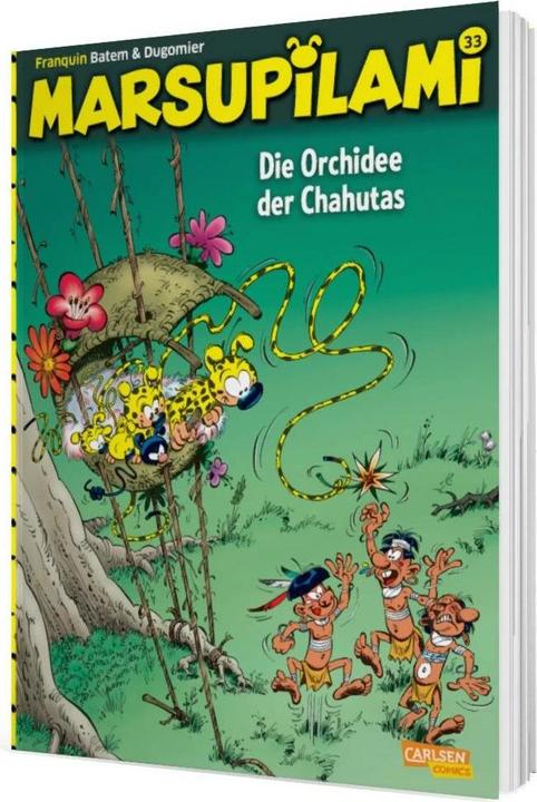 Image du produit Marsupilami 33: Die Orchidee der Chahutas (Allemand, Dugomier, André Franquin, 2023)