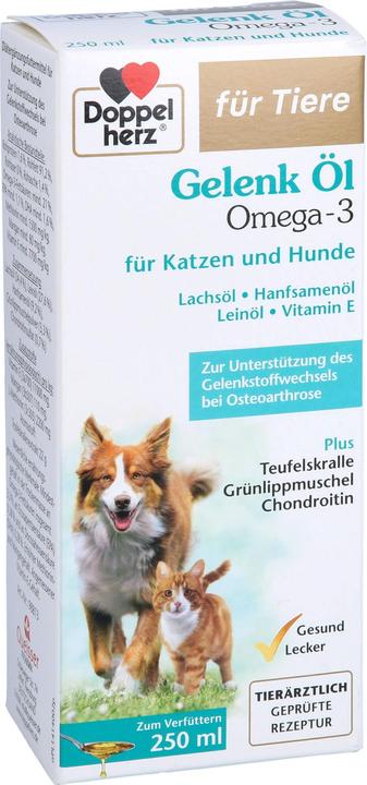 Immagine prodotto Queisser Pharma Olio Per Giunti A Doppio Cuore Ka+H (Cane, Gatto, 250 ml)