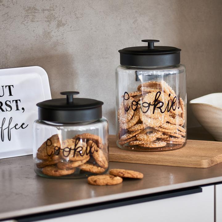 Actual product image Zeller Present Vorratsglas Cookies mit Metalldeckel 4200 ml ø 17.3x26.4 cm (4.20 l)