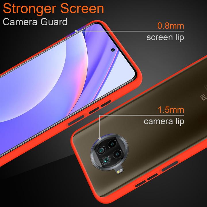 Actual product image Cadorabo Hybrid Matt Cover (Mi 10T Lite)