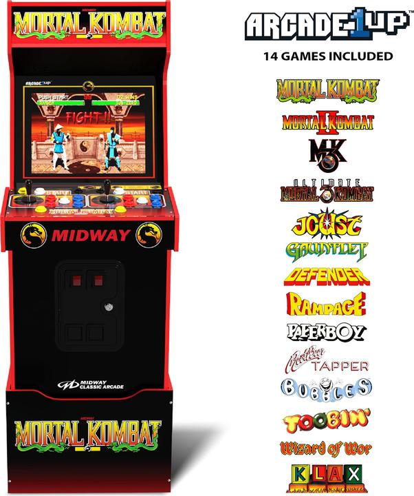 Immagine prodotto Arcade1Up borne 2 joueurs Mortal Kombat / Midway Legacy 30th Anniversary Edition 154 cm