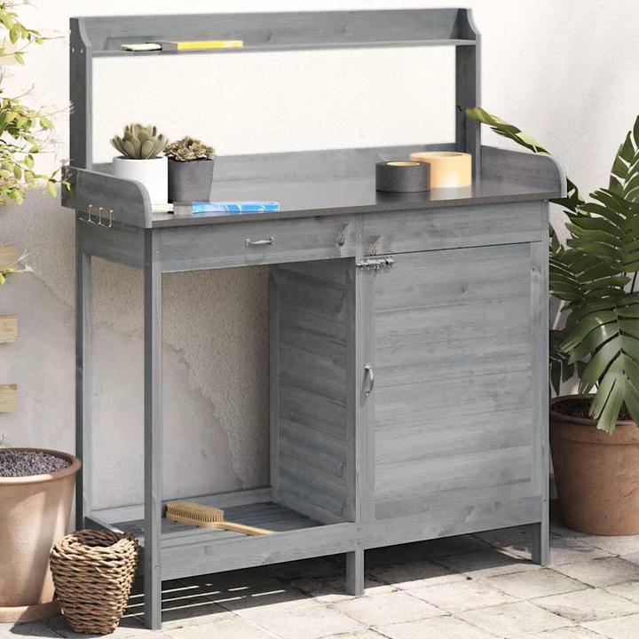 Produktbild VidaXL Pflanztisch mit Schrank