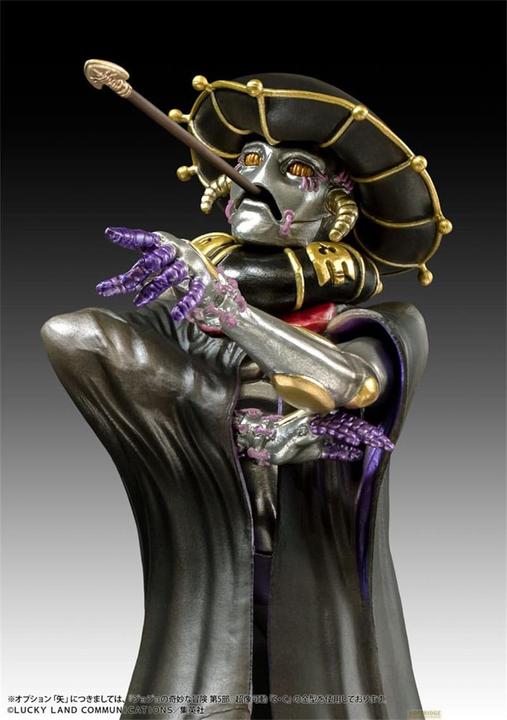 Immagine prodotto Medicos Entertainment La Bizzarra Avventura di JoJo Parte 5 Statua del Vento d'Oro Statua Leggenda in PVC B S 18 cm