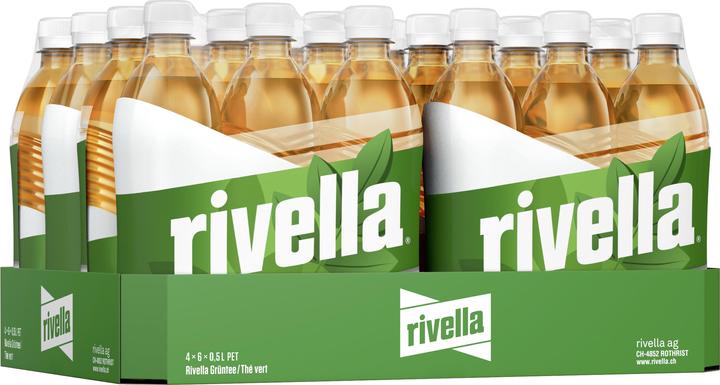 Actual product image Rivella Green Tea (6 x 50 cl)