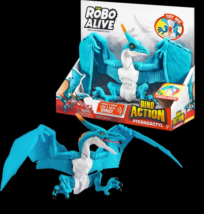 Actual product image Zuru ROBO ALIVE Dino Pterodactyl Action S1, Multi-coloured, 7173