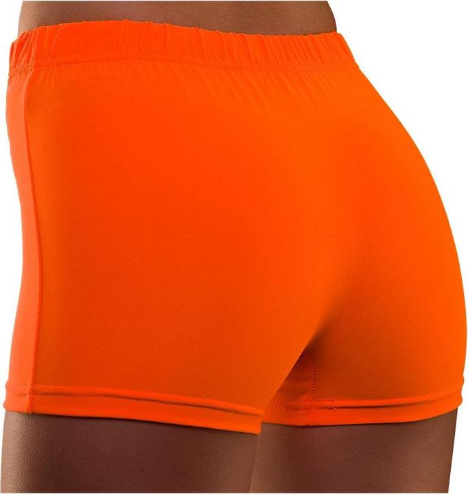 Immagine prodotto Wicked Costumes Pantaloncini hot pants neon anni '80 in arancione neon (S)