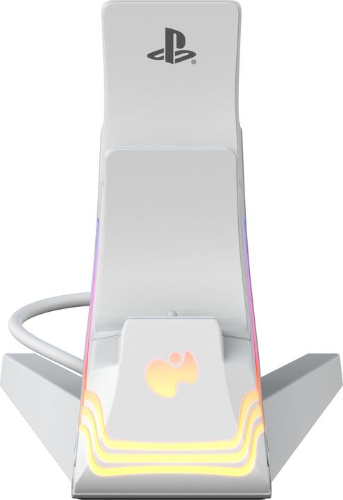 PDP Stazione di ricarica 2 controller Afterglow Wave white PS5 (PS5)