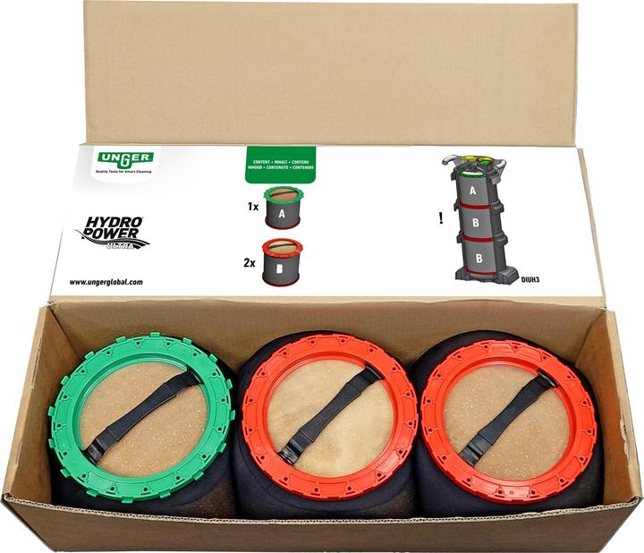 Produktbild Unger DIUB3 Mischbettharz HydroPower Ultra Harz Packs für einen effizienten Wasserstrom durch den g (1 Stk.)