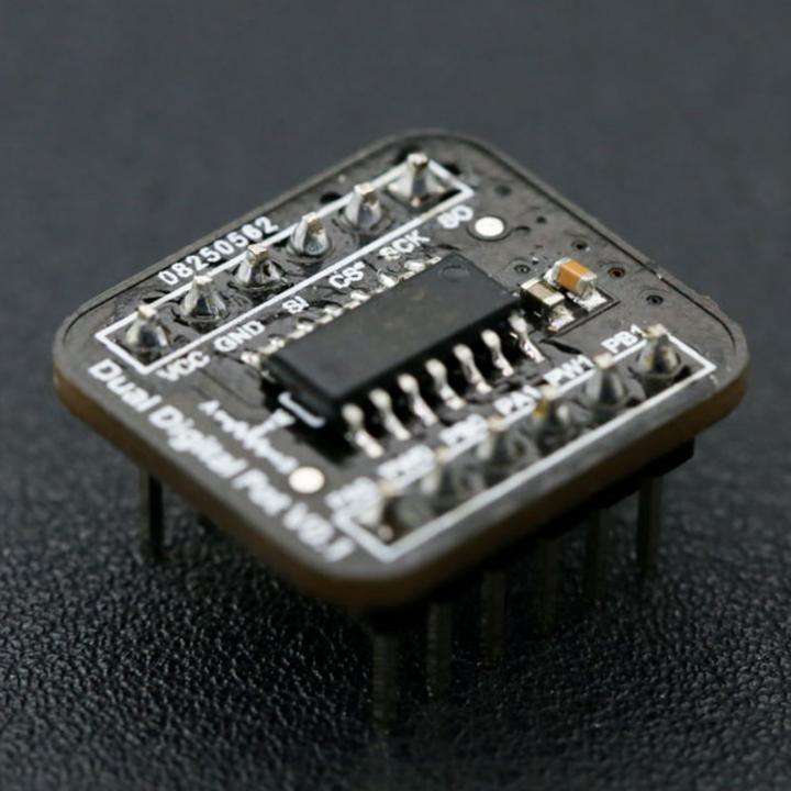 Actual product image DFRobot MCP42100 Dual Digital SPI Potentiometer Module 100kOhm