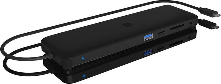 Actual product image Icy Box IB-DK2116-C (USB-C, 8 Ports)