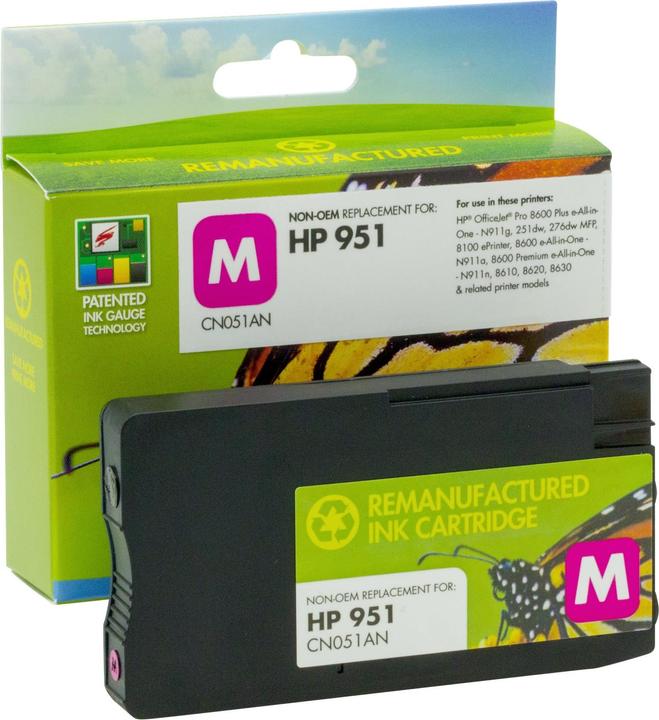 Produktbild STATIC Ink cartridge compatible with CN046AE 951XL remanufactured (M)