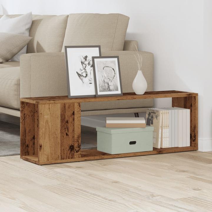 Image du produit VidaXL TV Schrank Lowboard Fernsehschrank Fernsehtisch TV Möbel Altholz-Optik (100 x 24 x 32 cm)