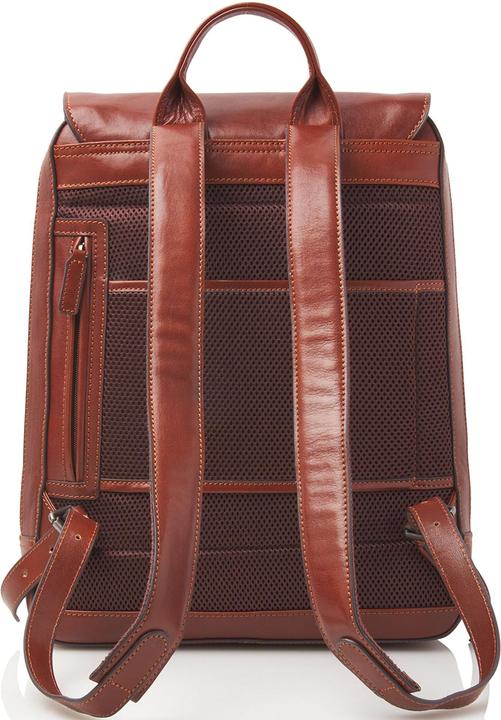 Actual product image Castelijn & Beerens Guus backpack leather 40 cm laptop compartment (12 l)