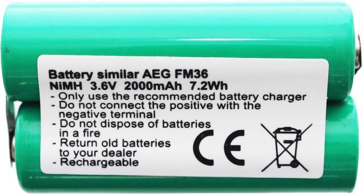Produktbild AccuCell Akku AEG FM36, Elektrolux
