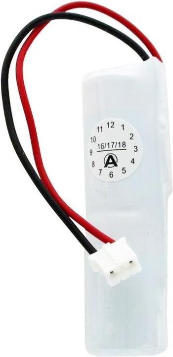 Actual product image AccuCell Battery for Daitem 2 CR-2PE/BN, BATV-23, BATV23 (1 pcs., CR2, 850 mAh)
