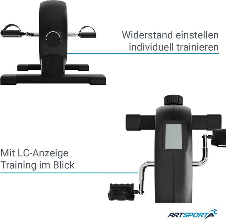 Actual product image Juskys Sportivo pedal trainer