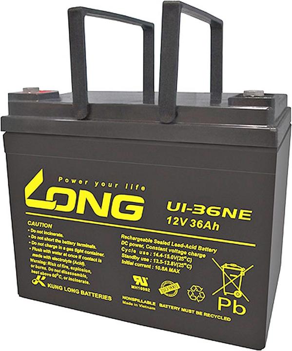 Actual product image Kung Long Battery U1-36NE (12 V, 36 Ah)