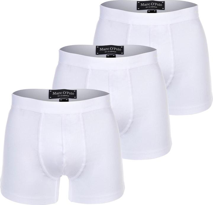 Immagine prodotto Marc O'Polo 3 confezioni di pantaloncini lunghi e pantaloni in cotone organico Essentials (M, confezione da 3)